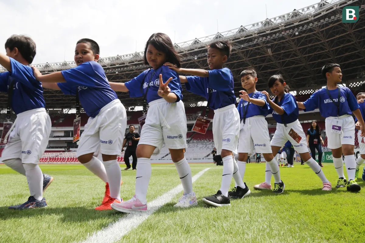 Allianz Indonesia, Walk with the Stars, Player escort, Persija Jakarta, Piala AFC 2019