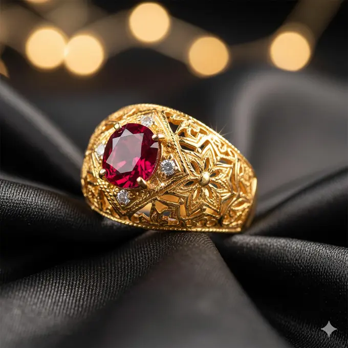 Cincin Emas Arab Saudi 21 Karat
