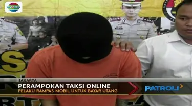 Polisi berhasil membekuk mantan pengemudi ojek online yang merampok sopir taksi online di kawasan Fatmawati. Apa motif pelaku?