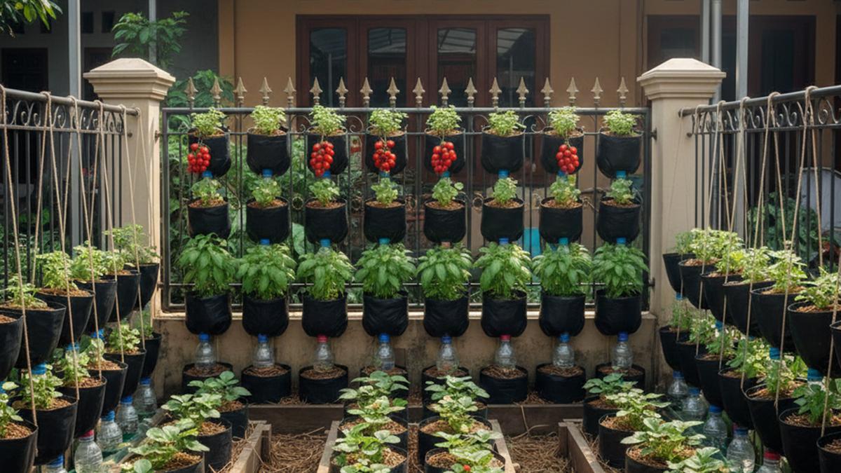 7 Model Kebun Sayur yang Bisa Tumpang Sari tapi Tetap Rapi, Cocok untuk Rumah Kecil