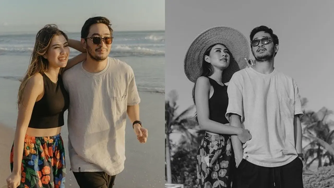 7 Momen Romantis Syahnaz dan Jeje Saat Liburan di Bali