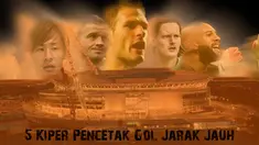 Berikut 5 kiper yang pernah mencetak gol jarak jauh, mulai dari Paul Robinson hingga Asmir Begovic yang mencetak gol dari jarak 91,9 meter.