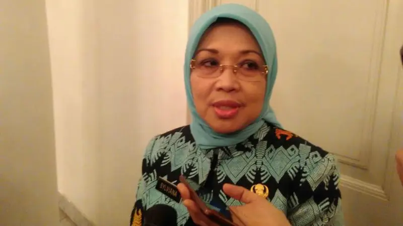 Sylviana Murni menemui Gubernur Ahok di Balai Kota DKI Jakarta