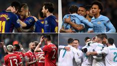 Berikut ini delapan klub yang berhasil melaju ke perempat final Liga Champions musim 2017/2018. Jadwal pengundian babak delapan besar ini akan dilangsungkan pada Jumat (16/3/2018). (Kolase foto-foto dari AFP)