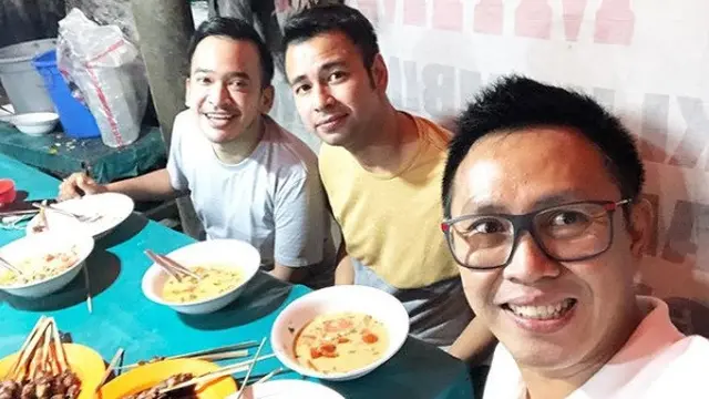 Raffi Ahmad, Ruben Onsu, dan Eko Patrio