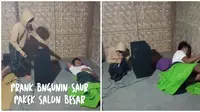 Viral Cara Pria Bangunkan Teman untuk Sahur, Bikin Kesal Sekaligus Ngakak