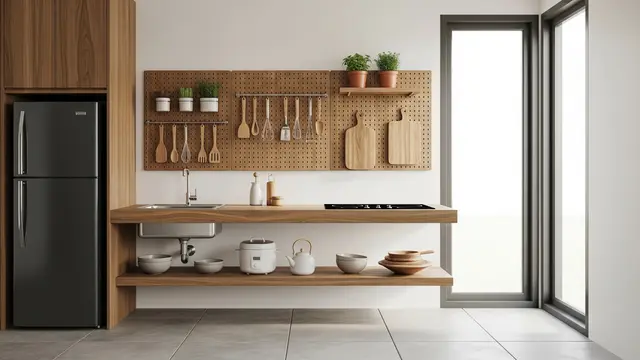 Dapur Sederhana Tanpa Kitchen Set