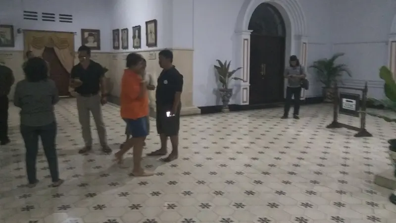 Suasana di ruangan Wali Kota Tegal