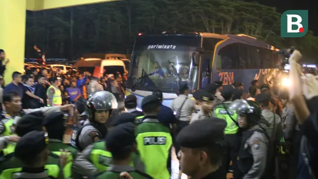 Bus Arema final Piala Presiden 2019
