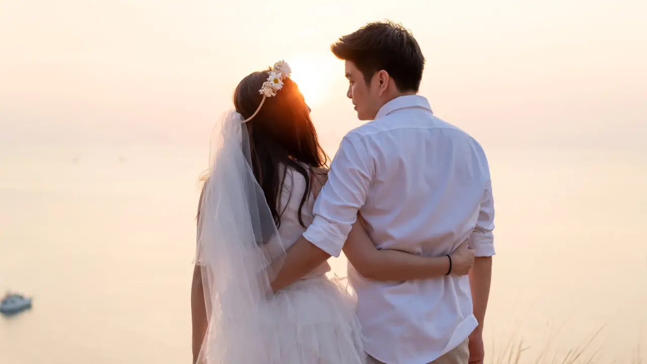bahagia couple romantis