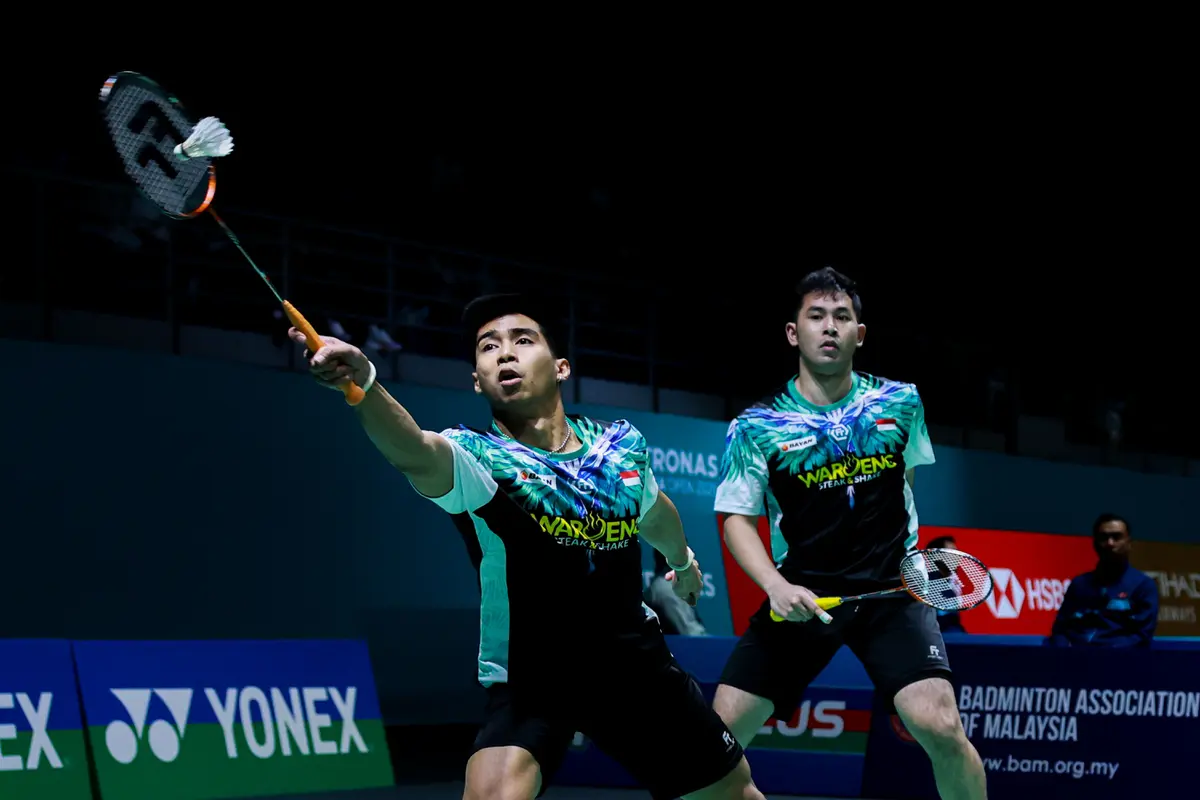 Sabar Karyaman Gutama/Moh Reza Pahlevi Isfahani - Malaysia Open 2026 - Bulu Tangkis
