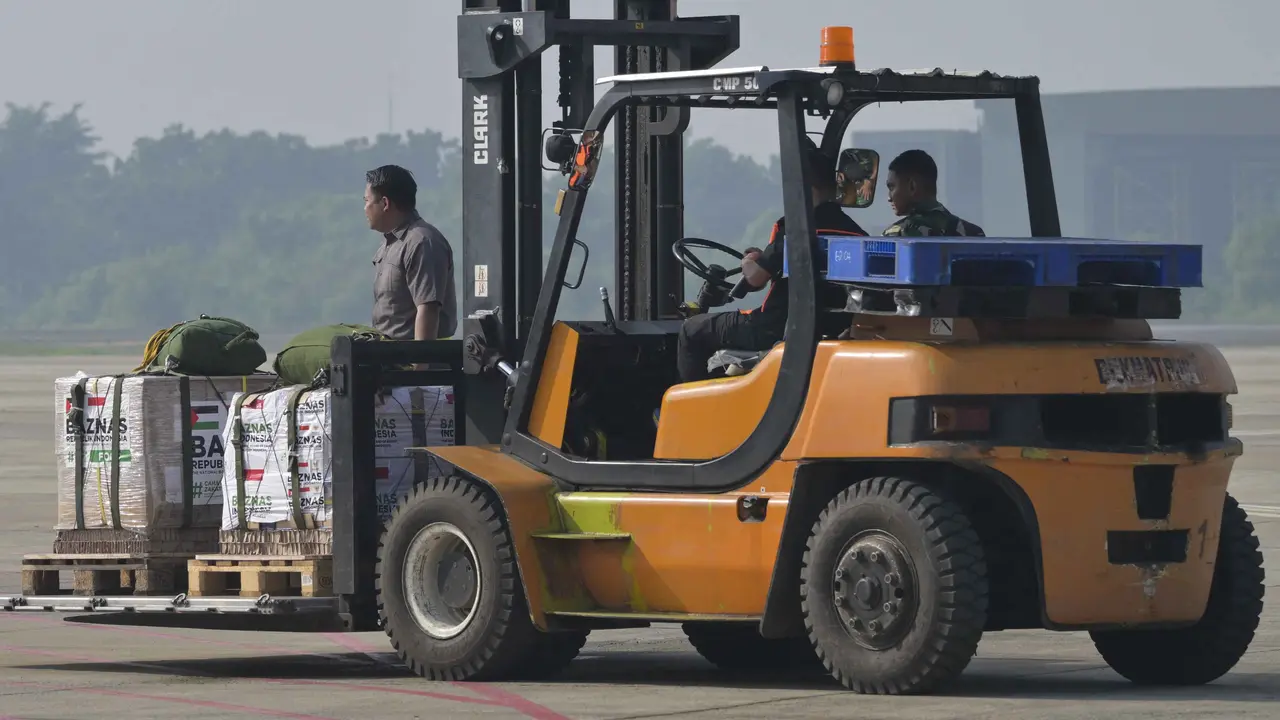 Lewat Jalur Udara, Indonesia Kirim 800 Ton Bantuan Logistik ke Gaza