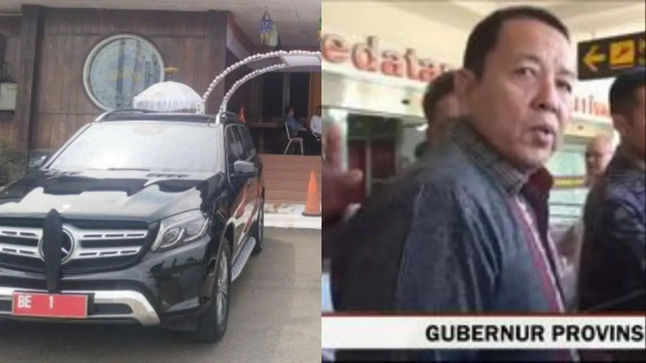 Gubernur dan Wakil Gubernur Lampung Tunggak Pembayaran Pajak Mobil Dinas