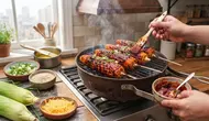 Resep Jagung Bakar Bumbu Gochujang, Pedas Gurih dan Manisnya Pas untuk Teman Santai
