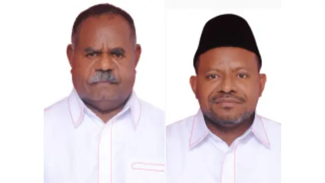 Elisa Kambu dan Ahmad Nausrau