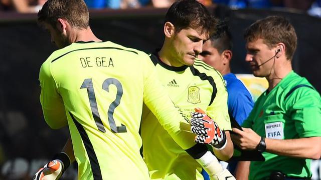 Iker Casillas dan David De Gea