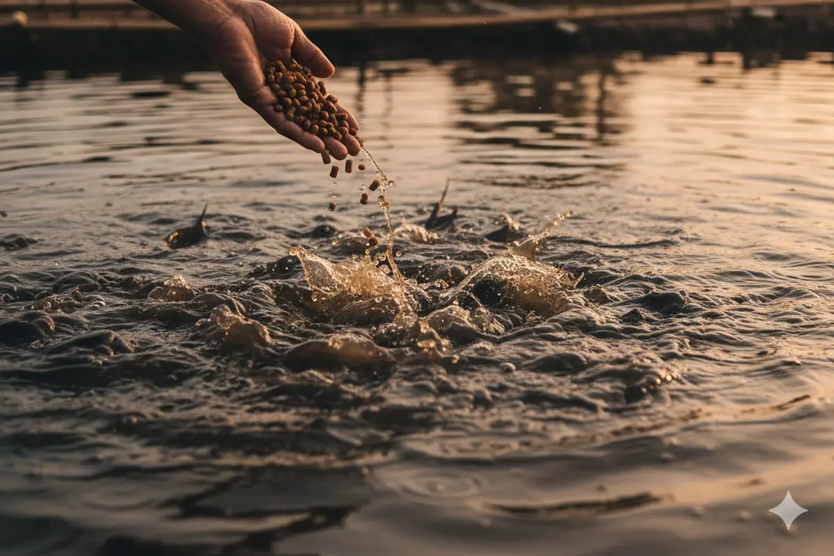 Perbandingan Ternak Ikan Lele dan Patin. AI
