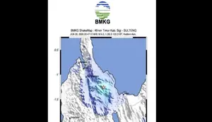 Analisis BMKG Gempa Magnitudo 4 Guncang Sigi Sulteng