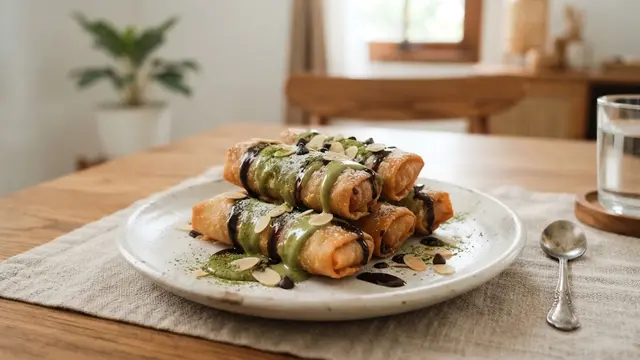 Resep Pisang Coklat Green Tea Renyah yang Bikin Nagih