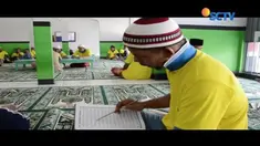 Warga binaan di Lapas Blora, Jawa Tengah, dibimbing agar fokus mendalami ibadah selama Ramadan dengan tujuan bertaubat. Seperti apa aktivitasnya?