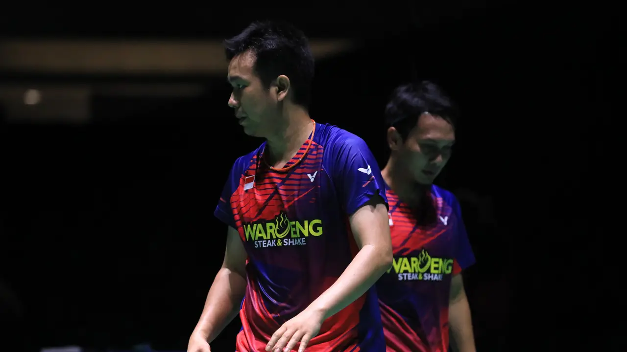 Mohammad Ahsan/Hendra Setiawan - Japan Open 2022 - Kejuaraan Dunia Bulu Tangkis 2022