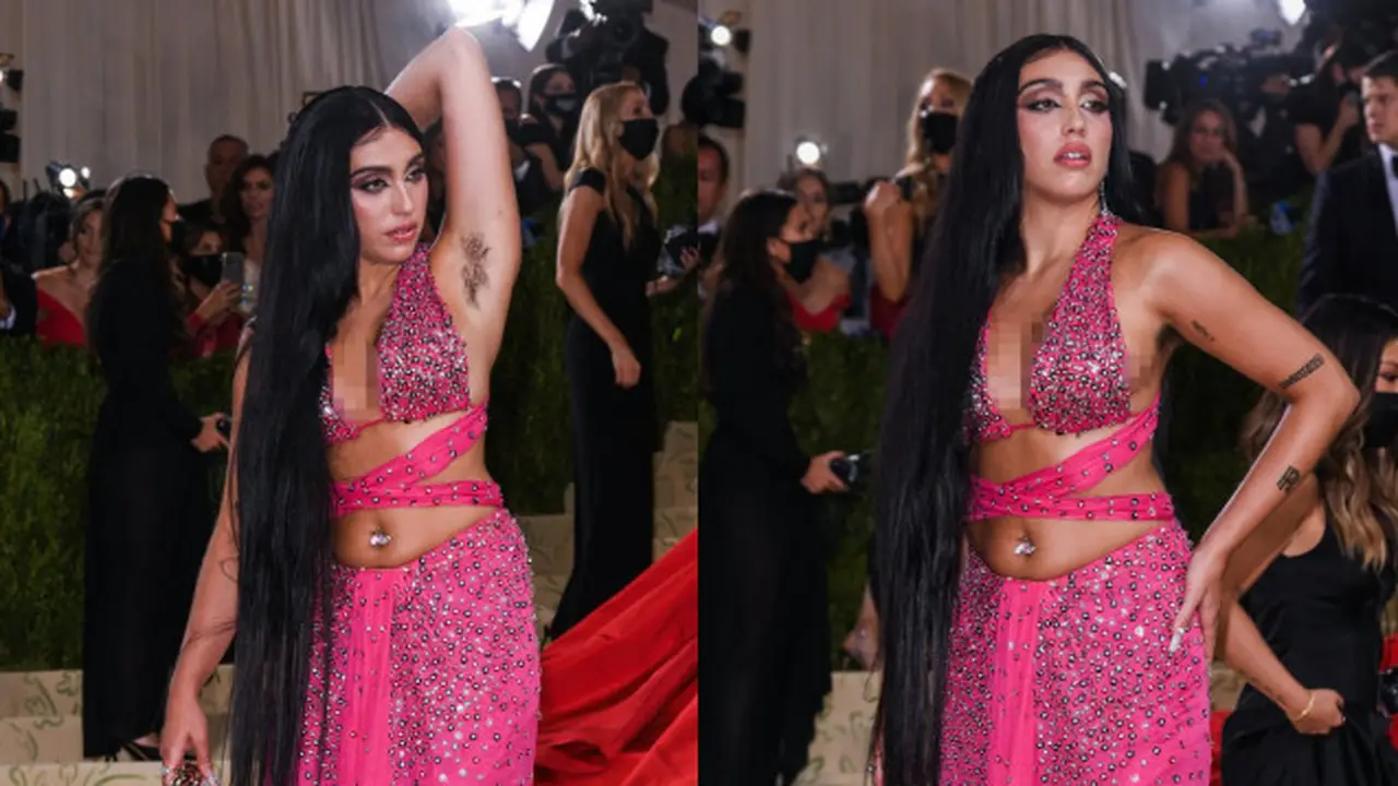 Potret Lourdes Leon Putri Madonna