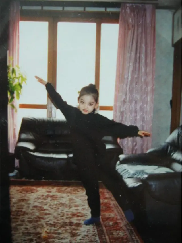 Foto masa kecil Kang Han Na. (Instagram/ k_hanna_)