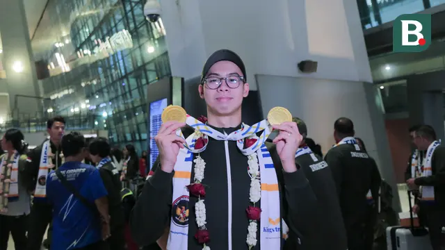 Foto: Sukacita Penyambutan Pahlawan SEA Games 2025 di Tanah Air