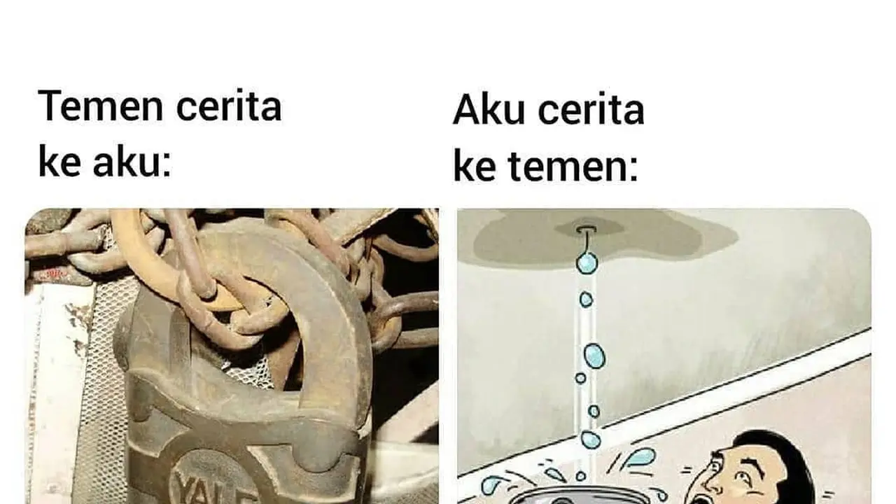 6 Meme Orang Bocorin Rahasia Teman Ini Sering Terjadi