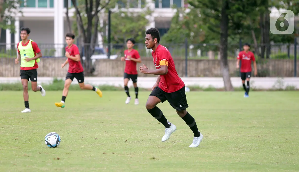 Agenda pemusatan latihan Timnas Indonesia U-20 termasuk menjalani laga uji tanding sebanyak dua hingga tiga kali. (Bola.com/M. Iqbal Ichsan)