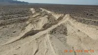 Nazca di Peru. (Twitter Kementerian Kebudayaan Peru/@MinCulturaPe)