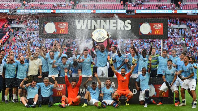 FOTO: Permalukan Chelsea, Manchester City Raih Gelar Perdana