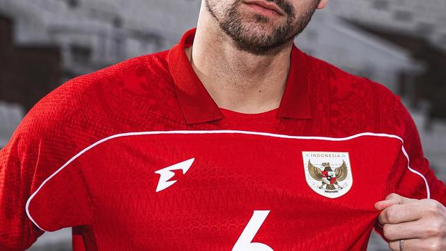 Potret Jersey Baru Timnas Indonesia