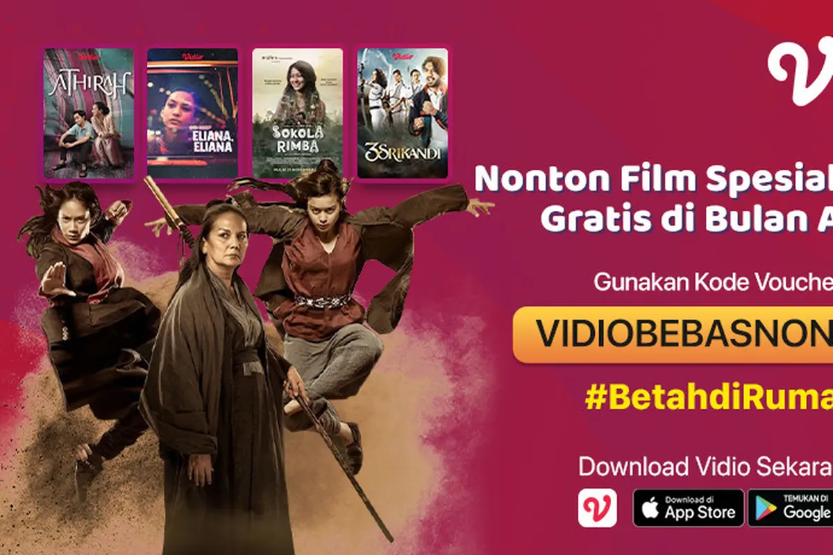 Sambut Hari Kartini, Vidio Gratiskan 9 Film Bertema Perempuan Inspiratif