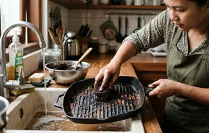 7 Cara Membersihkan Grill Pan dengan Ampas Kopi, Kerak Gosong Hilang Tanpa Susah Menggosok