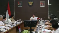 Menko PMK, Puan Maharani mengungkapkan program intervensi penanganan stunting ini dapat menjadi program pengentasan kemiskinan di desa-desa.