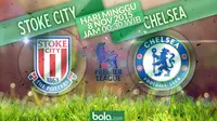 Stoke City vs Chelsea (Bola.com/Samsul Hadi)