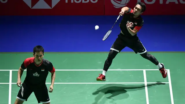 Taklukkan Fajar / Rian, Hendra / Ahsan Lolos ke Final Kejuaraan Dunia Bulu Tangkis 2019
