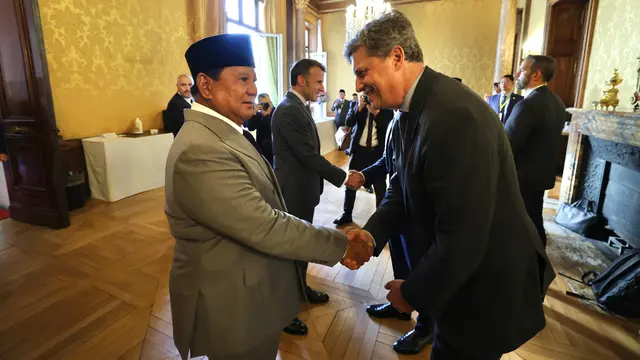 Peluncuran dewan bisnis tingkat tinggi tersebut dilakukan pada 28 Mei 2026 di hadapan Presiden Prabowo Subianto dan Presiden Prancis Emmanuel Macron. (Foto: Biro Pers, Media, dan Informasi Sekretariat Presiden)