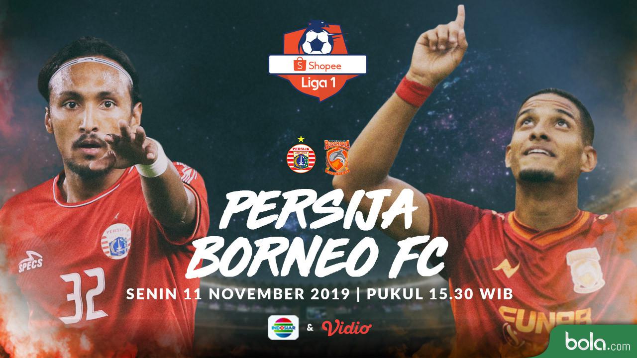 Persija Jakarta Vs Borneo FC
