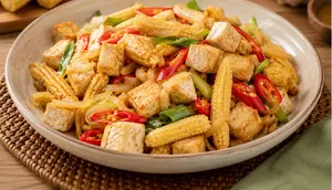 Resep Tumis Jagung Muda dan Tahu yang Enak Mudah Dibuat