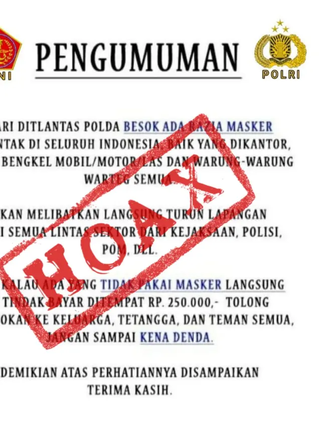 Selebaran hoaks