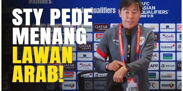 VIDEO: Shin Tae-yong Yakin Timnas Indonesia Bisa Raih Kemenangan Kontra Arab Saudi