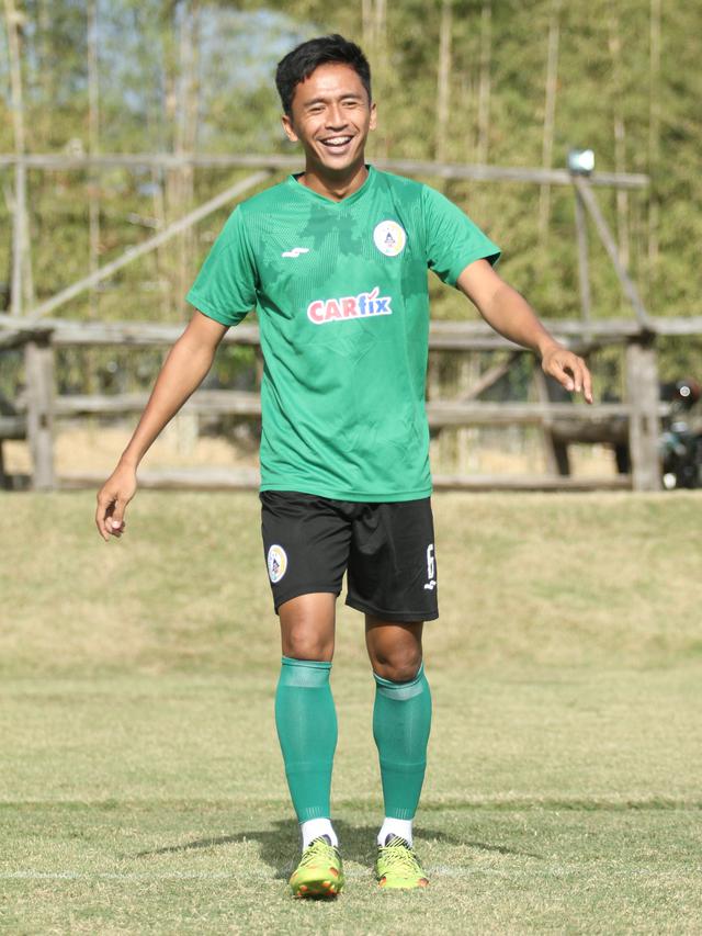 Gelandang PSS Sleman, Wahyu Sukarta.