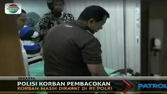 Iptu Panjang dan Bripka Slamet Aji harus dirawat lantaran menderita luka bacokan