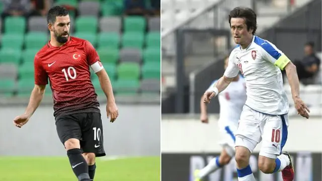 Arda Turan dan Tomas Rosicky