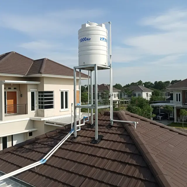Ilustrasi toren air (Image by Gemini AI)