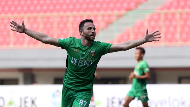 Liga 1 2017, Bhayangkara FC, Sriwijaya FC, Bola.com, Ilija Spasojevic
