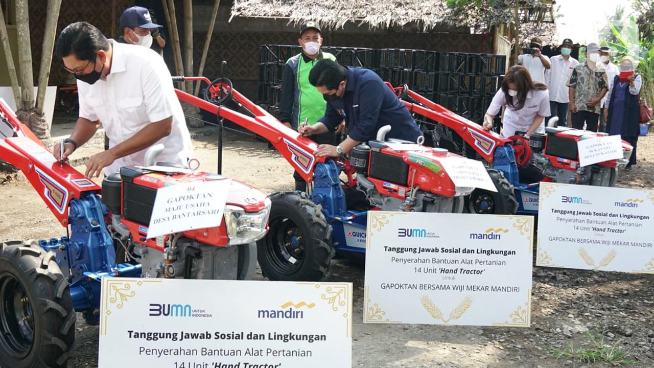 Bank Mandiri Optimalkan Program Kewirausahaan Petani