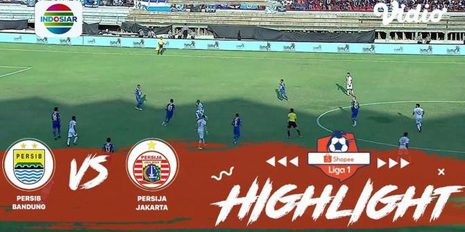 VIDEO: Highlights Babak 1 Persib Vs Persija, Masih Imbang Tanpa Gol